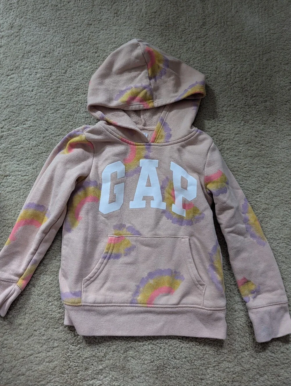 Gap Factory Kids Rainbow Hoodie And Joggers Set Size XS 4/5